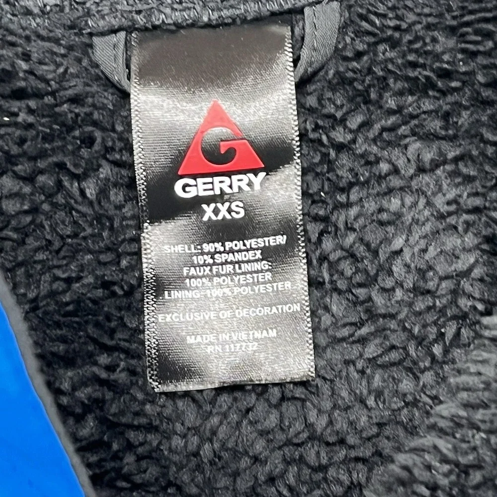 Brand‎ New Gerry Boys XXS Falcon Softshell GRAY  Jacket Coat Full Zip IRON